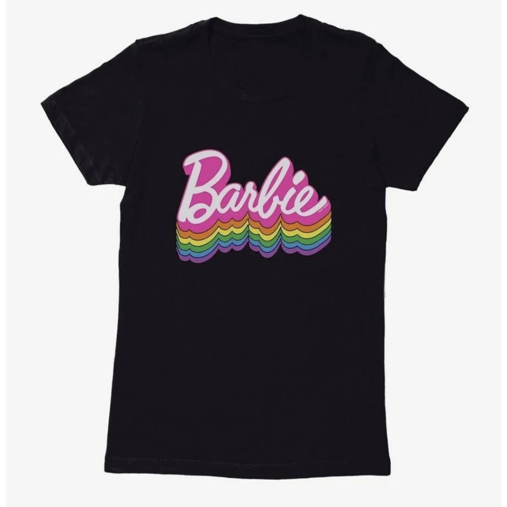 Barbie The Movie Barbie Logo T-Shirt - BoxLunch Exclusive Sizes M